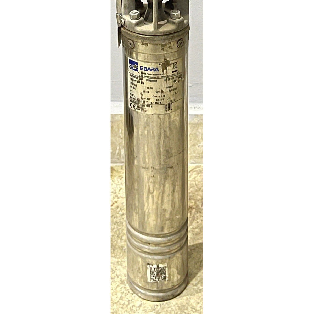 ماتور غاطس 4 بوصة Ebara OYT 300 S1X — 3 حصان · مستعمل · M08