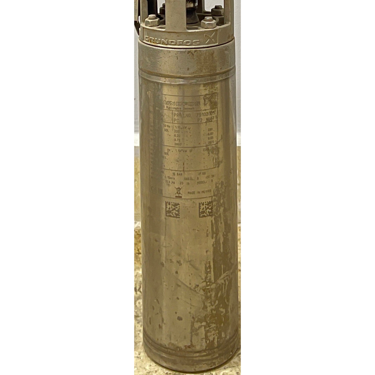ماتور غاطس 4 بوصة Grundfos MS 402 — 1.5 حصان · مستعمل · M22